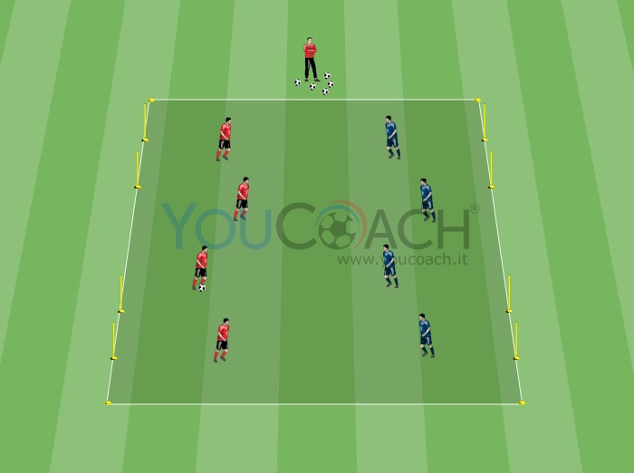 4 vs 4 Small-sided Game - Manchester United