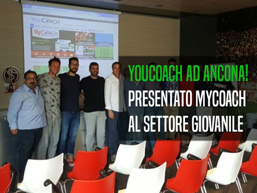 La piattaforma di YouCoach presentata al settore giovanile dell'Ancona 1905