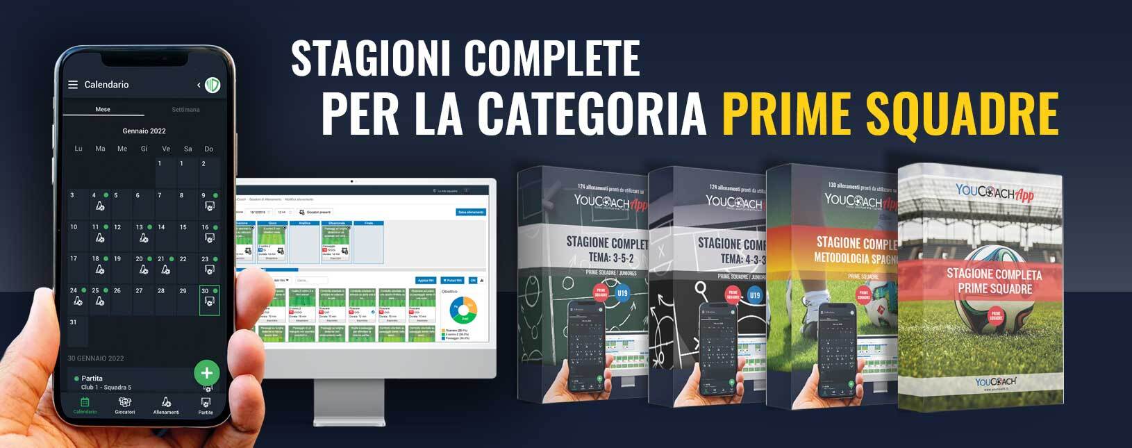 Le stagioni complete di YouCoach