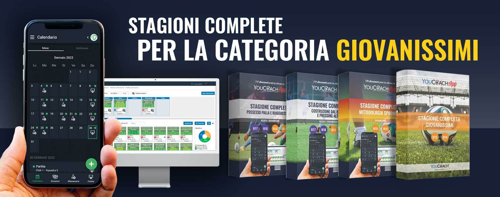 Le stagioni complete di YouCoach