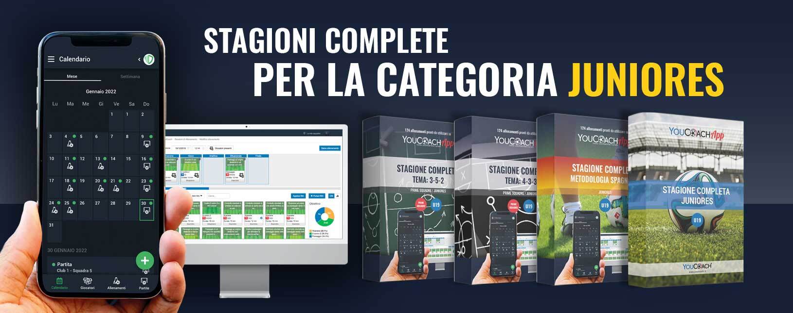 Le stagioni complete di YouCoach