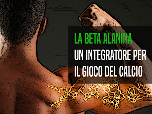Integratori e calcio: la beta alanina