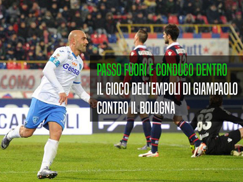 Costruisco dal basso per fare gol: passo fuori e conduco dentro