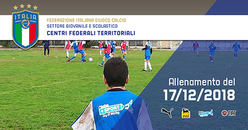 Allenamento del 17 Dicembre Centri Federali Territoriali