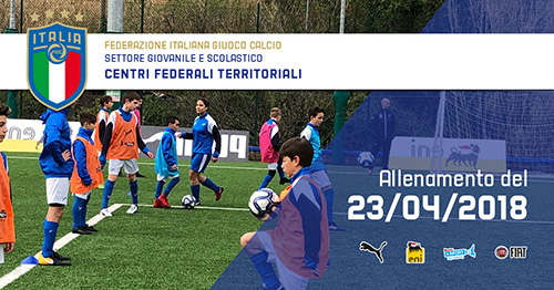 Allenamento del 23 Aprile Centri Federali Territoriali