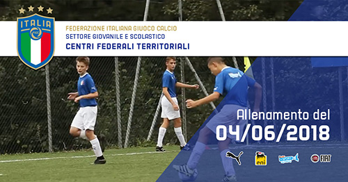 Allenamento del 4 Giugno Centri Federali Territoriali