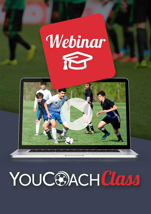 YouCoachClass webinar di formazione per allenatori di calcio