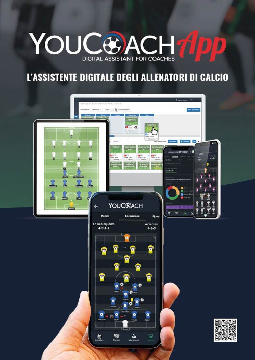 Brochure YouCoachApp 2022 applicazione per allenatori di calcio