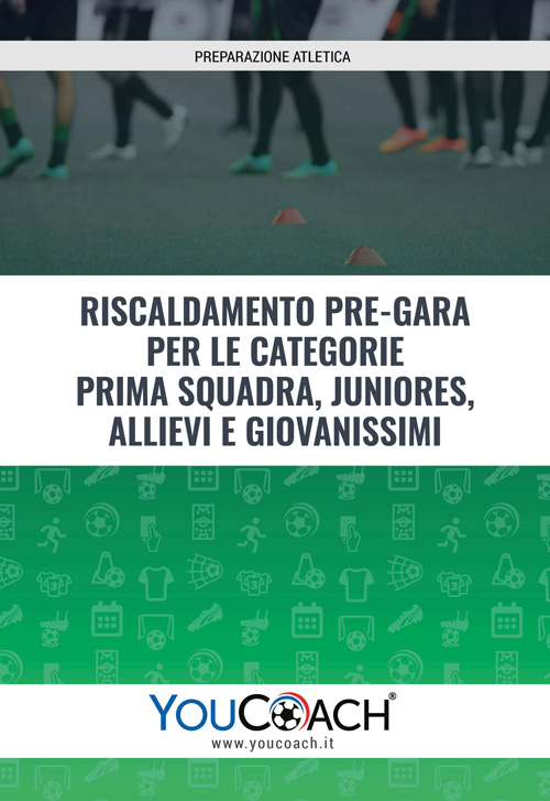 Riscaldamento pre-gara per le categorie prima squadra, juniores, allievi e giovanissimi