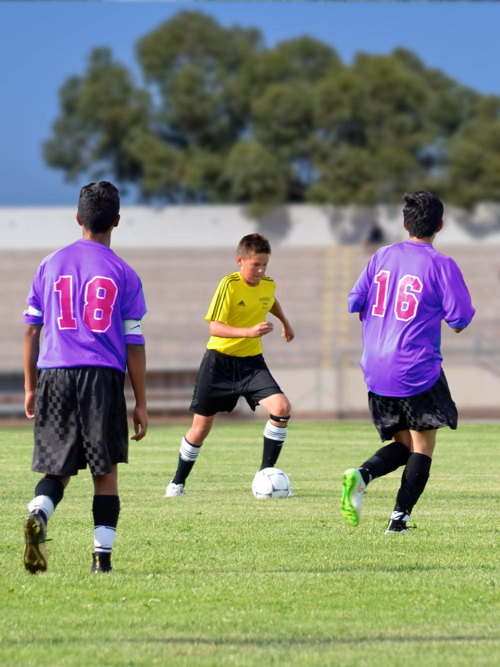 Giocatori giovanissimi mobilità calcio