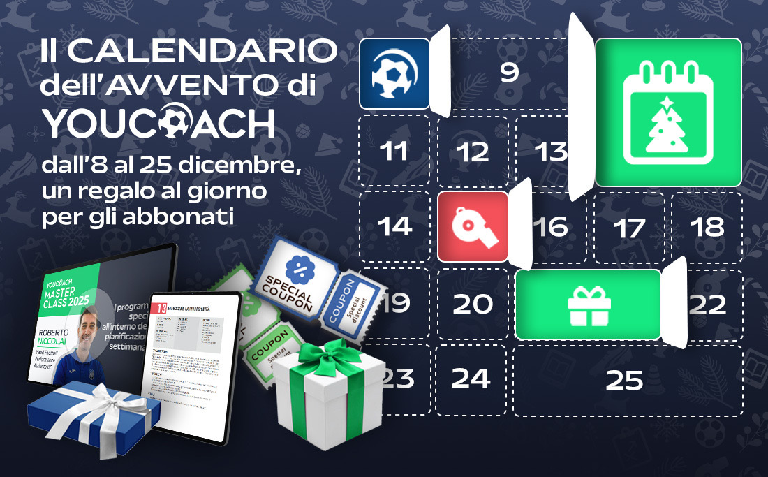 Calendario dell’Avvento YouCoach 2025