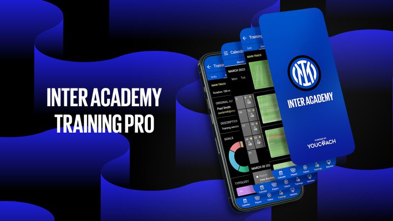 Inter Academy rafforza i propri progetti globali con YouCoach come partner tecnologico