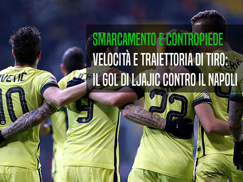 Smarcamento preventivo e contro piede, corsa su traiettoria a chiudere e tempi di tiro: il gol di Ljajic in Coppa Italia
