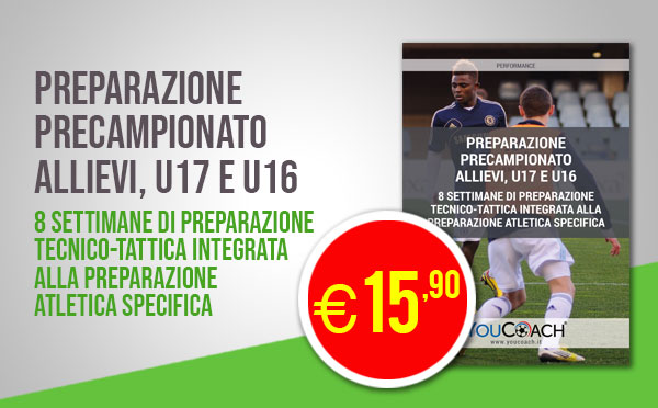 Preparazione precampionato allievi, U17 e U16 