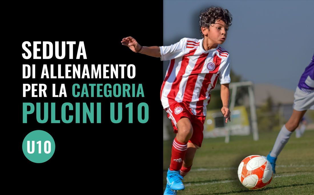 Seduta di allenamento per la categoria Pulcini U10