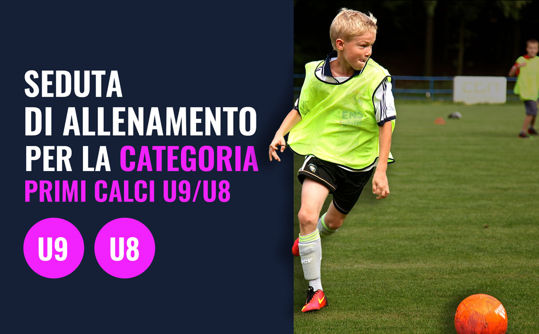 Seduta di allenamento per la categoria Primi Calci U9 - U8