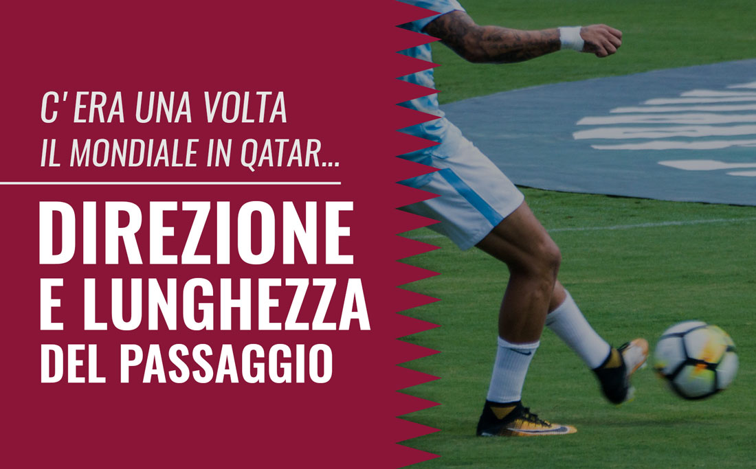 Lunghezza e direzione passaggi mondiale Qatar