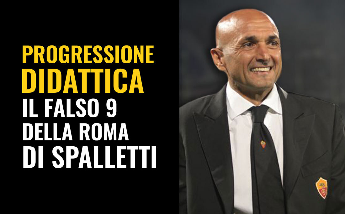 Un attaccante di manovra: il falso 9 della Roma di Spalletti