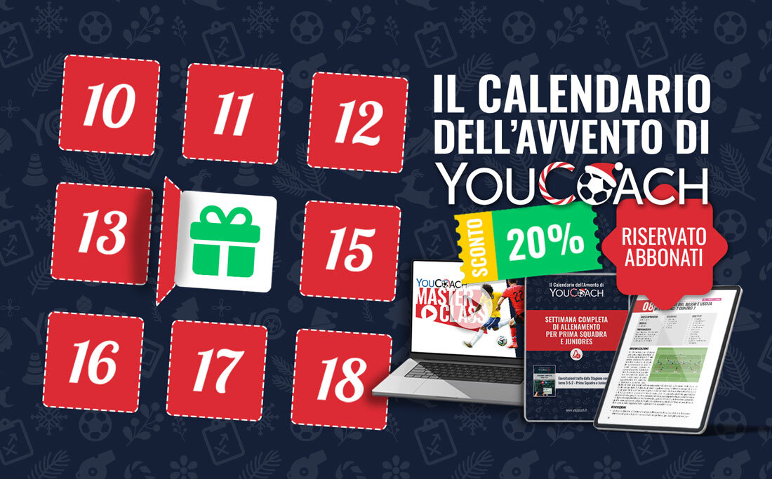 Un mese di regali: il Calendario dell'Avvento di YouCoach!