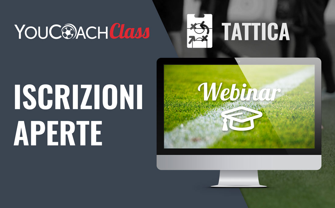 YouCoachClass "Analisi tattica": le iscrizioni sono aperte!