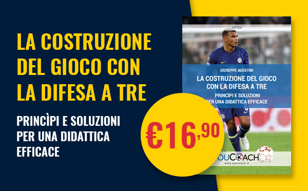 La costruzione del gioco con la difesa a tre