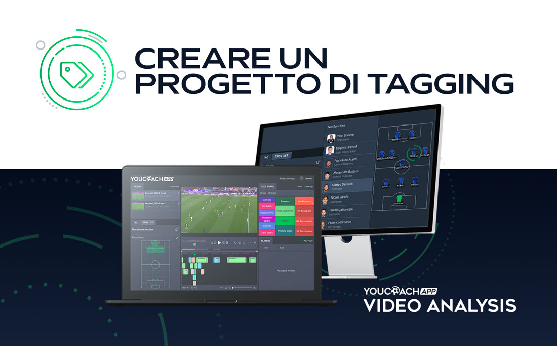 YouCoach App Video Analysis: come creare un progetto di tagging di partite e allenamenti YouCoach App Video Analysis: come creare un progetto di tagging di partite e allenamenti