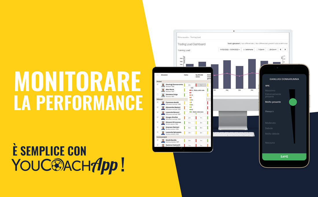 Come monitorare il training load e le performance di una squadra di calcio