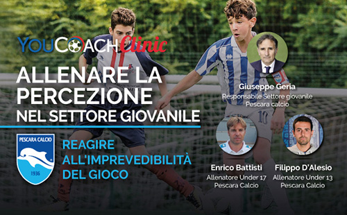Allenare la percezione nel Settore Giovanile: reagire all'imprevedibilità del gioco