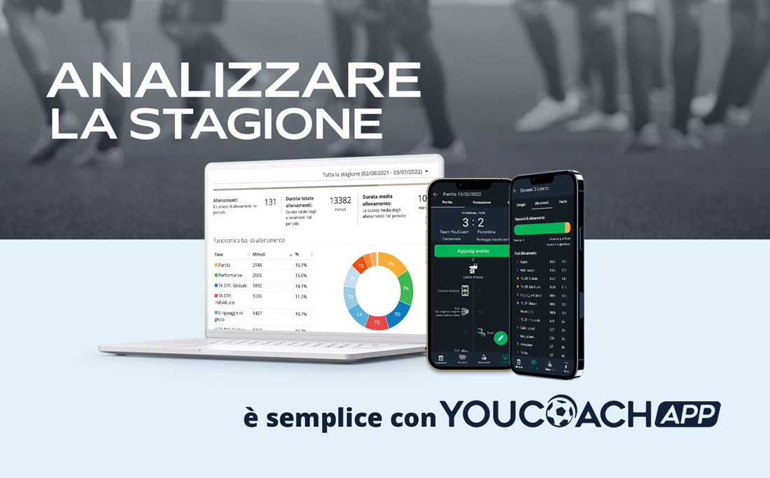 Come analizzare le statistiche della stagione con YouCoachAPP Come analizzare le statistiche della stagione con YouCoachAPP