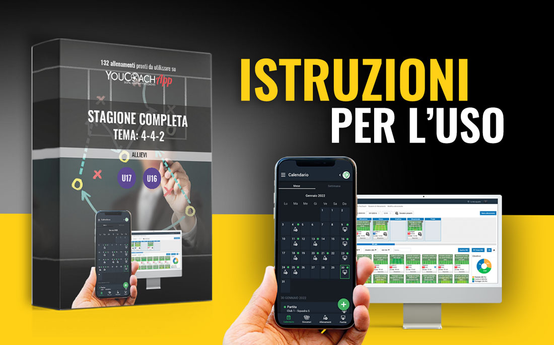 Istruzioni 4-4-2 allievi Istruzioni 4-4-2 allievi