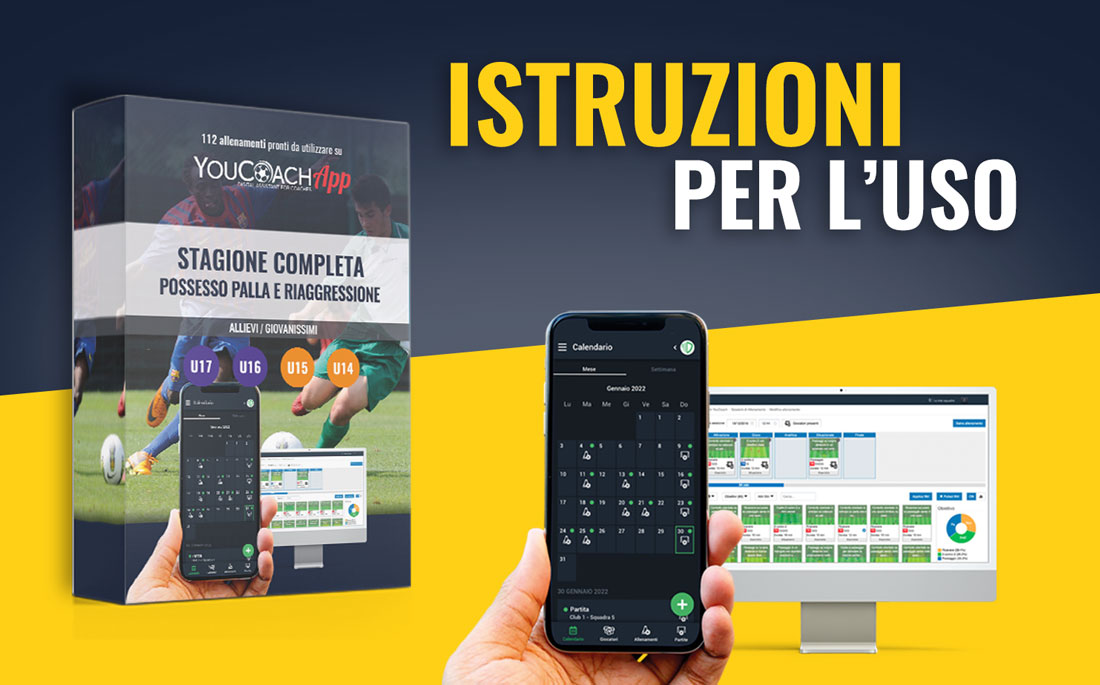 Possesso palla e riaggressione istruzioni stagione completa Possesso palla e riaggressione istruzioni stagione completa