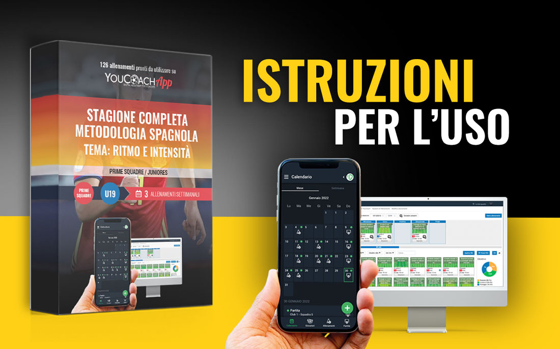 Stagione completa spagnola ritmo e intensità 3 allenamenti Stagione completa spagnola ritmo e intensità 3 allenamenti