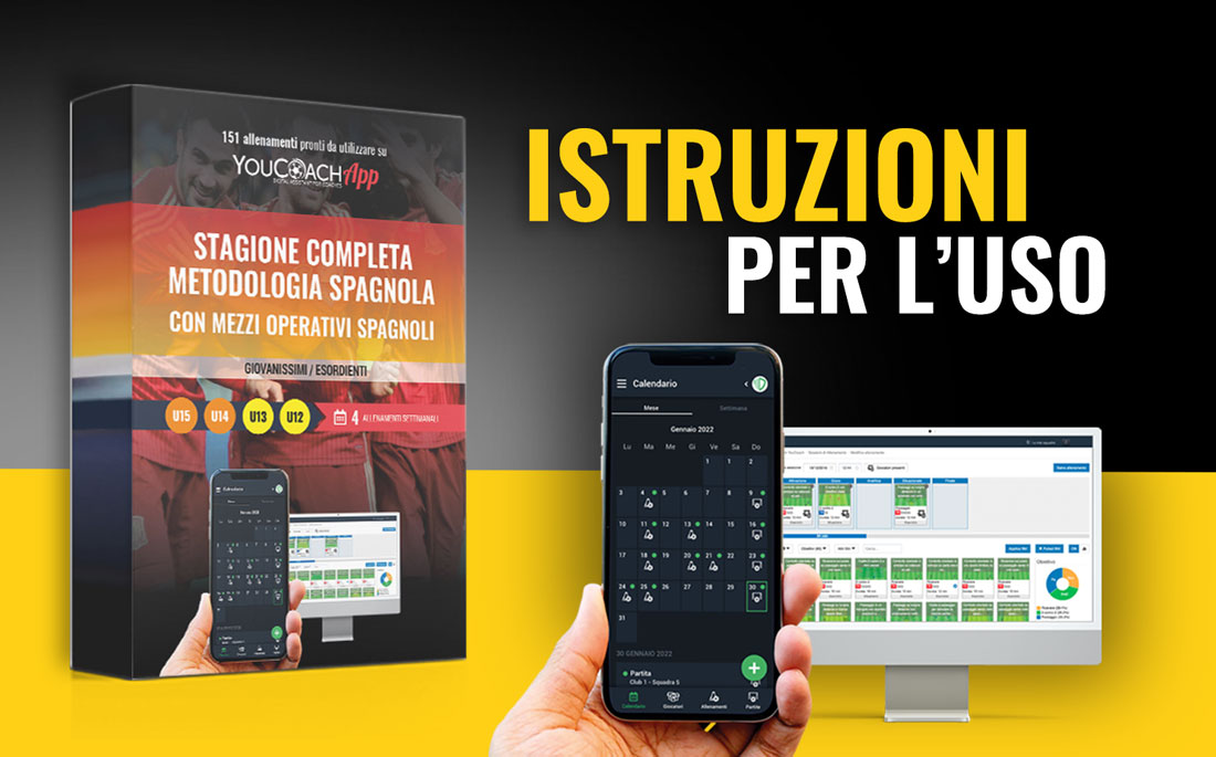 Istruzioni stagione completa mezzi operativi spagnoli 4 allenamenti Istruzioni stagione completa mezzi operativi spagnoli 4 allenamenti