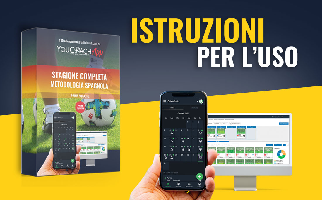 Istruzioni stagione completa prime squadre YouCoach Istruzioni stagione completa prime squadre YouCoach