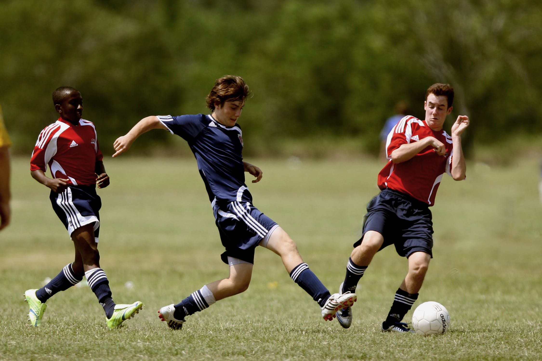 Partita di calcio giocatori