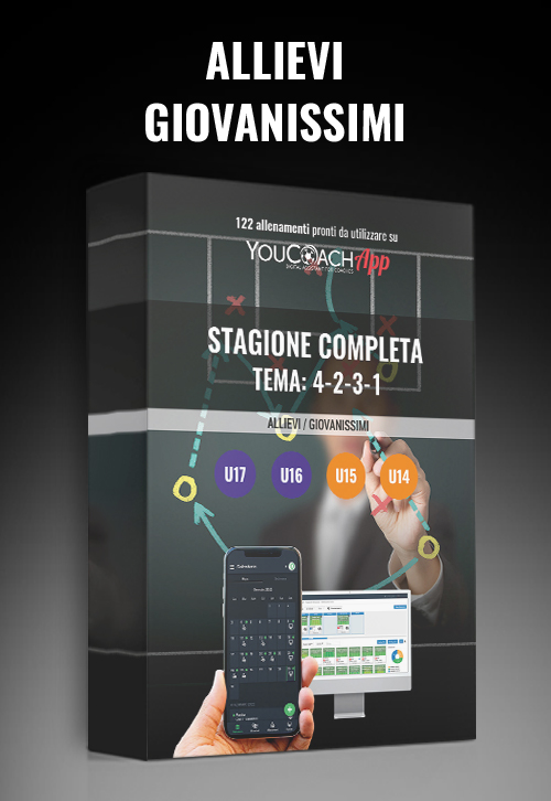 Stagione completa allievi e giovanissimi modulo 4231