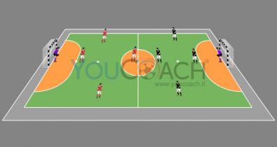 partita libera di futsal