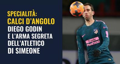 Diego Godin: lo specialista dei calci d'angolo