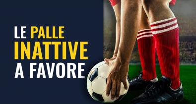 Le palle inattive a favore nel calcio