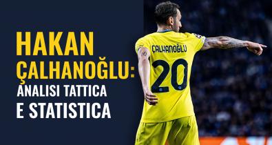 Hakan Çalhanoğlu analisi statistica
