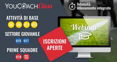 YouCoachClass calendario ottobre intensità allenamento integrato