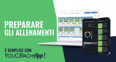 Come creare e preparare gli allenamenti di calcio con YouCoachApp