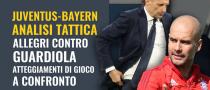 Juventus – Bayern Monaco, Champions League: analisi tattica e confronto dell'atteggiamento di gioco
