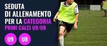 Seduta di allenamento per i Primi Calci