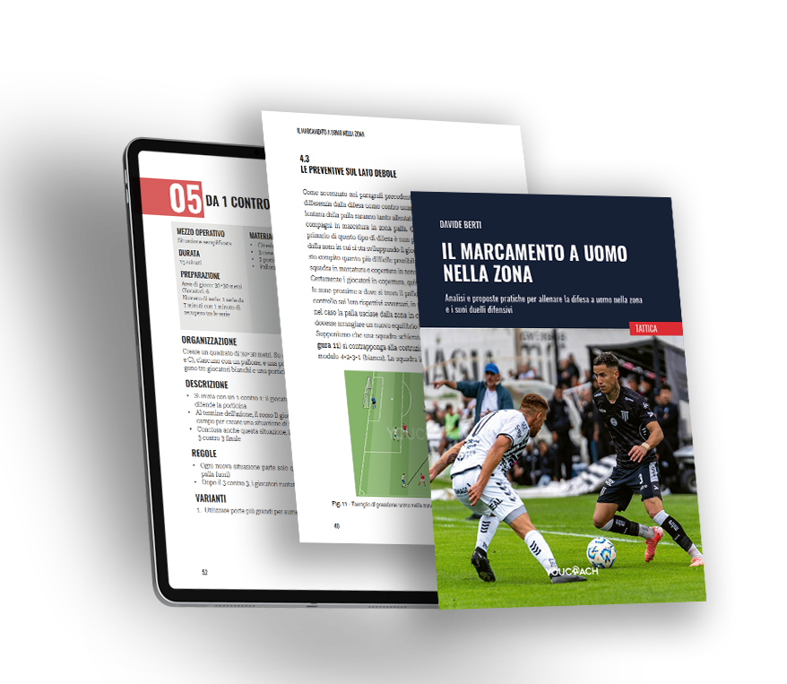 Tablet Il marcamento a uomo nella zona - Davide Berti