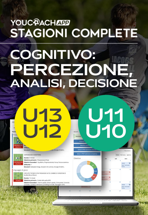 Stagione Completa tema Cognitivo: percezione, analisi, decisione - Esordienti e Pulcini