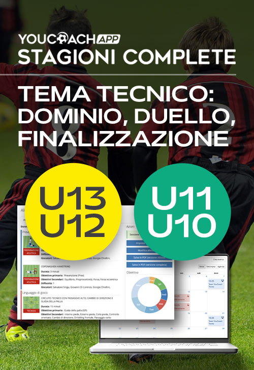 Stagione Completa tema Tecnico: dominio, duello, finalizzazione - Esordienti e Pulcini
