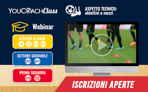 YouCoachClass Tecnica: iscrizioni aperte