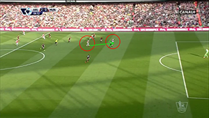 arsenal manchester united ozil