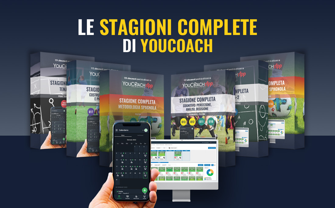 YouCoach presenta le nuove Stagioni Complete: nuovi temi per ogni categoria